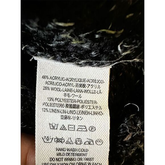 Free People Anthropologie Dylan Womens Sweater Size SP Chunky Knit Turtleneck - Picture 6 of 7